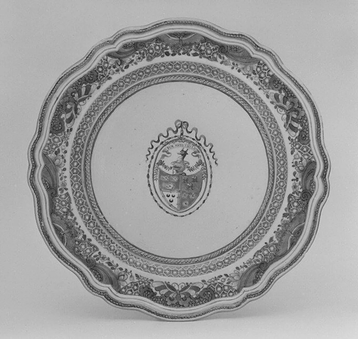 Soup plate (part of a service) — Unknown