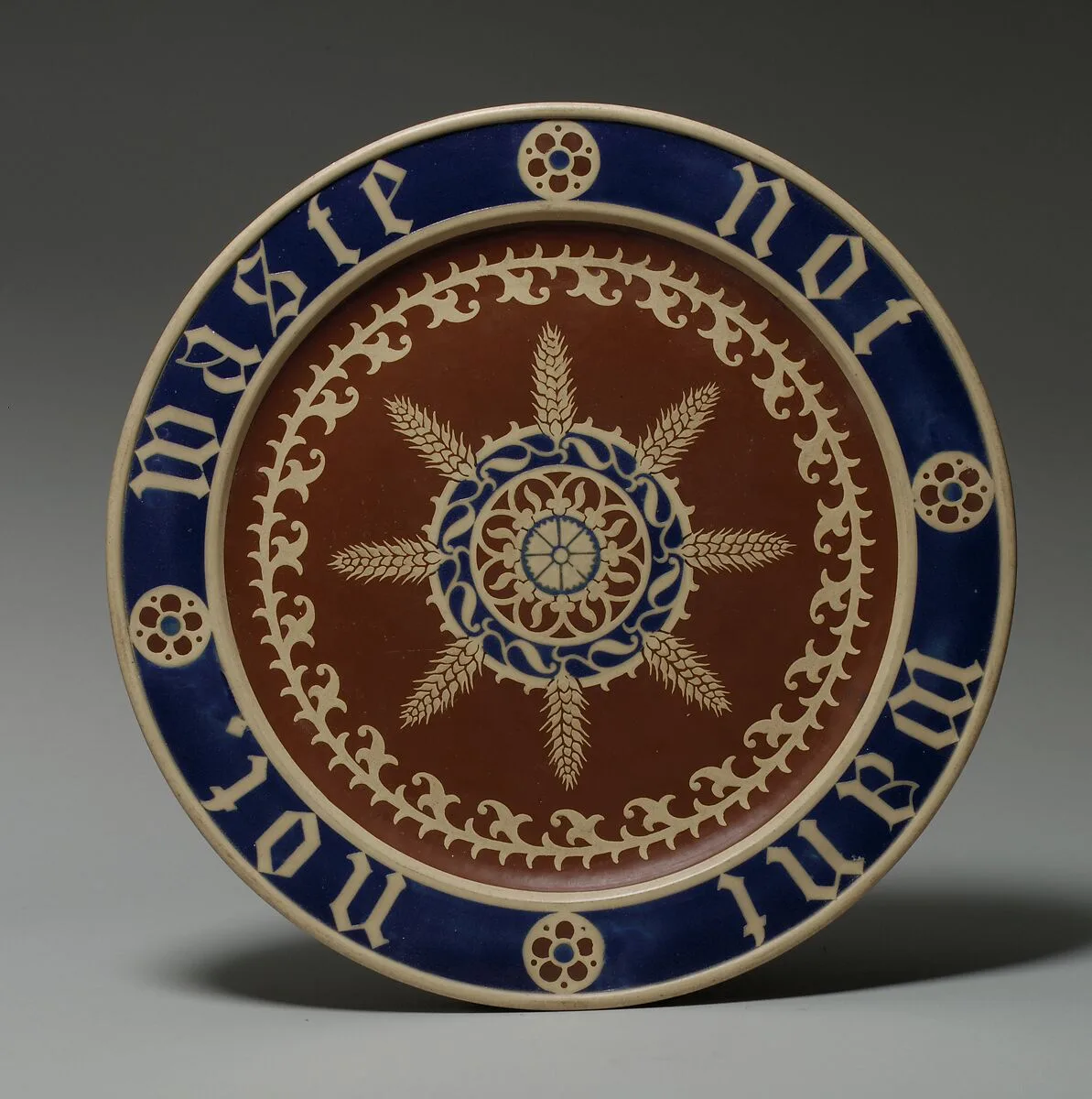 Bread plate — Augustus Welby Northmore Pugin|Minton(s)