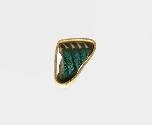 Glass mosaic dish fragment