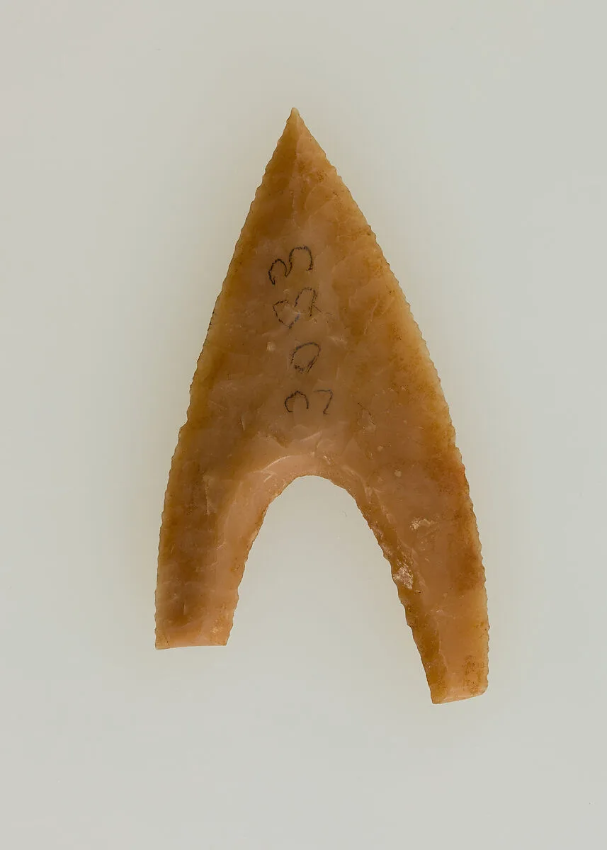 Hollow-Base Projectile Point — Unknown