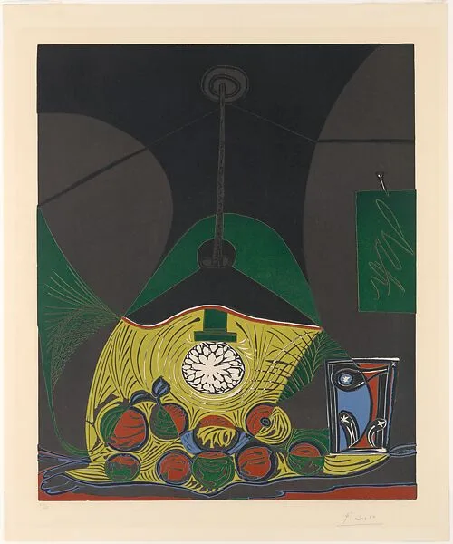 Still Life with Hanging Lamp — Pablo Picasso|Hidalgo Arnéra|Galerie Louise Leiris