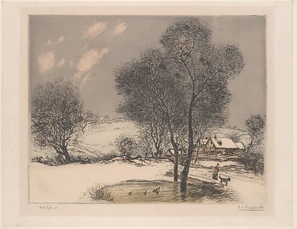 Snow — Jean-François Raffaëlli