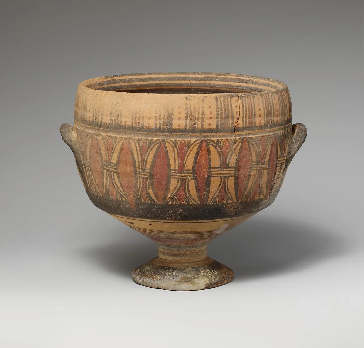 Terracotta kylix (cup) — Unknown