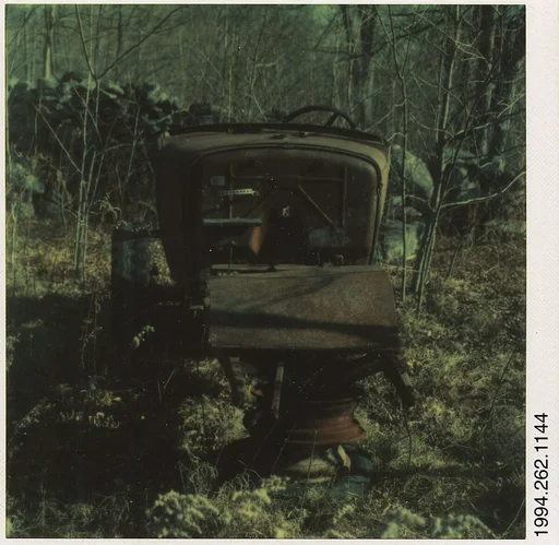 [Auto Junkyard, Old Lyme, Connecticut: Tractor]