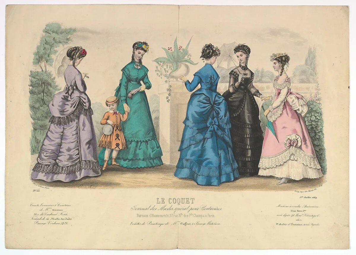 Le Coquet, No. 22, from Journal des Modes Spécial pour Couturières — Laure Noël|Albert Editeur, Paris|Imprimerie Leroy, Paris