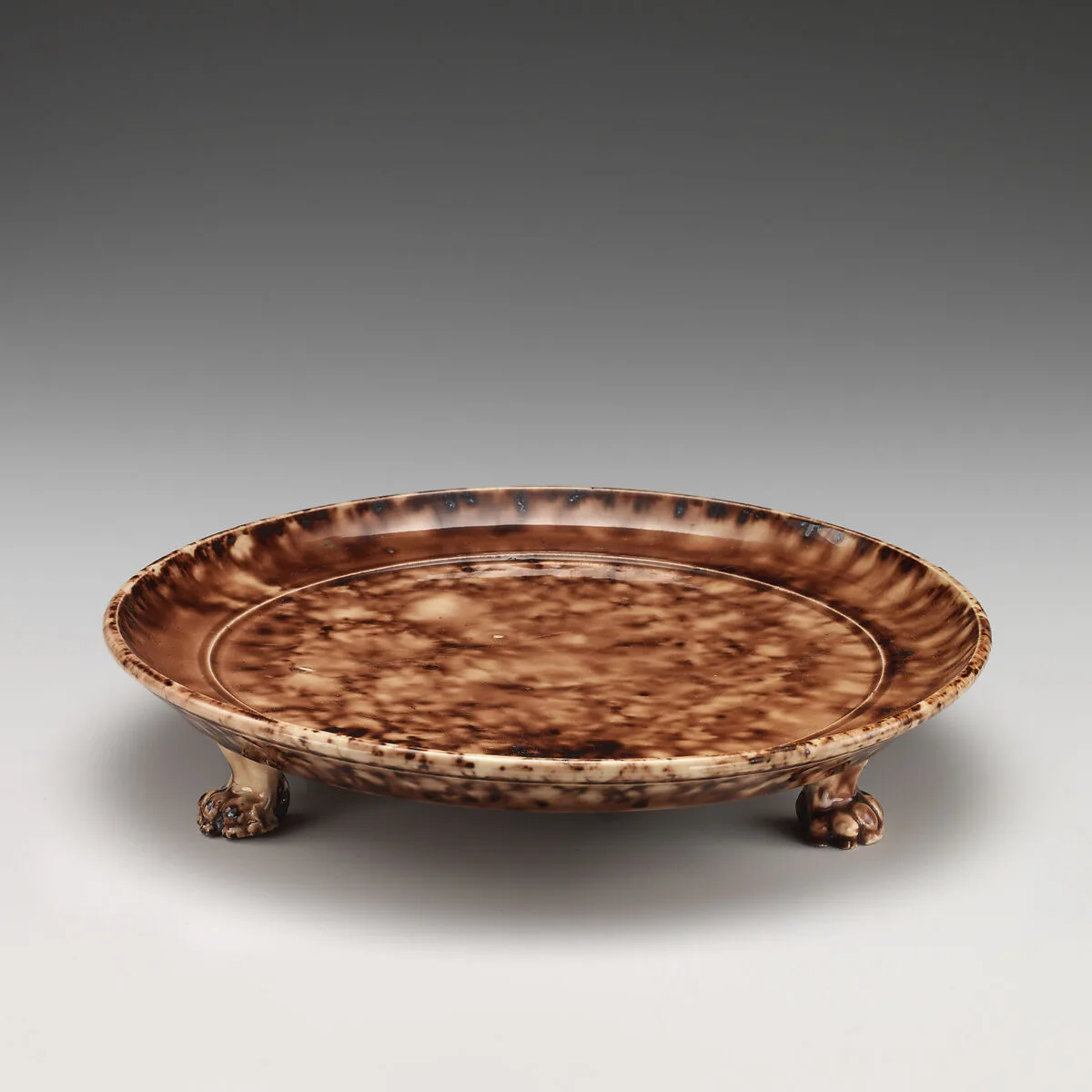 Teapot stand — Whieldon type