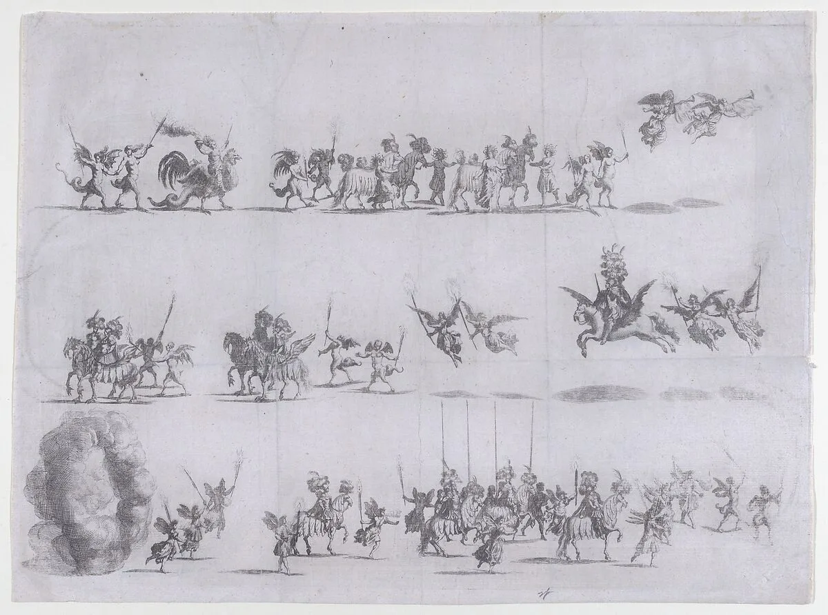 Plate 10 from Pietro Paulo Bissari, Antiopa — Kaspar Amort|Francesco Santurini|Mathäus Küsel|Pietro Paulo Bissari