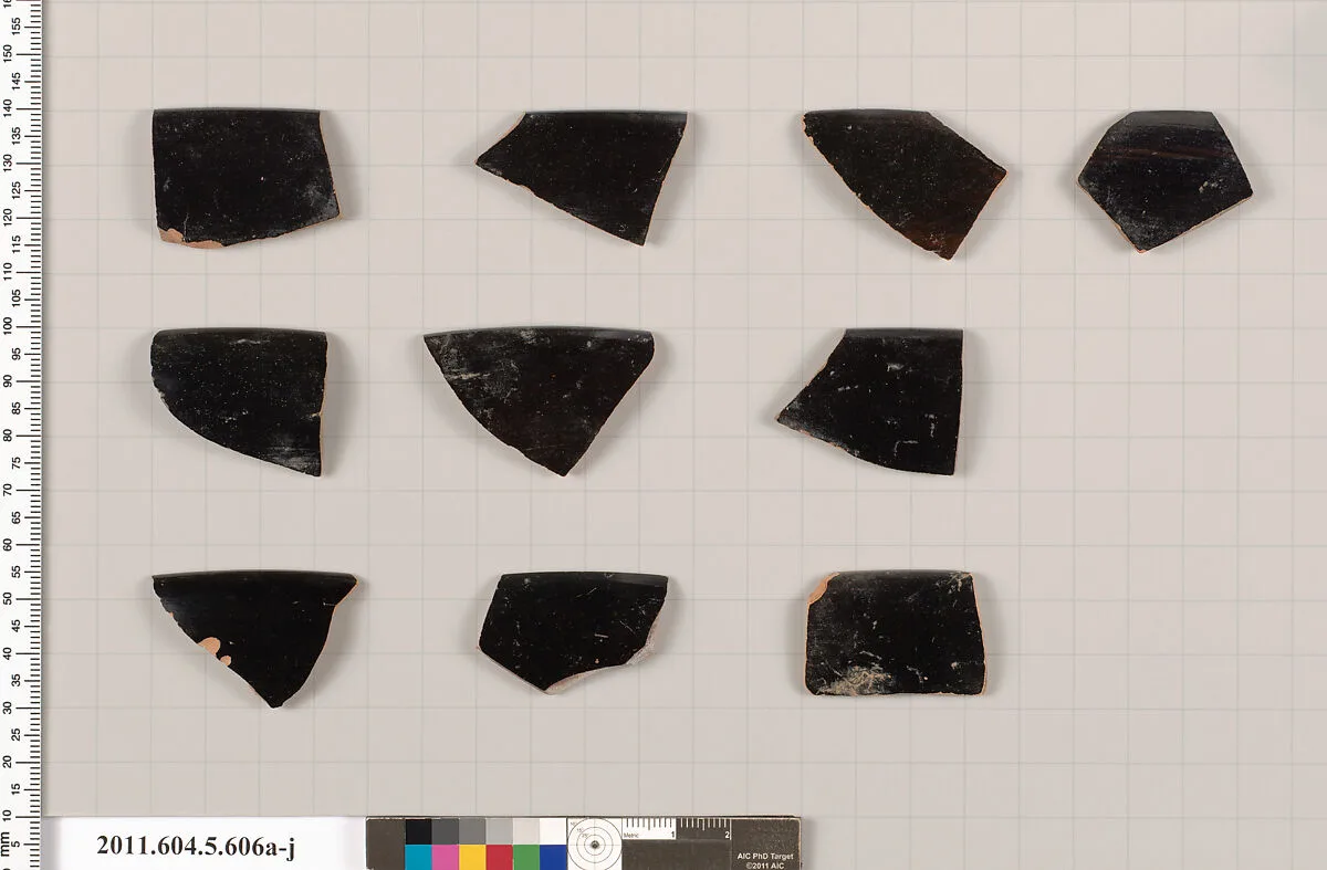 Terracotta rim fragments of kylikes (drinking cups) — Unknown