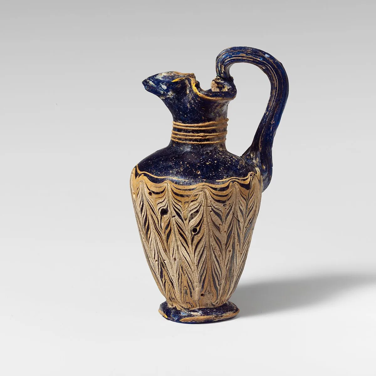 Glass oinochoe (perfume jug) — Unknown