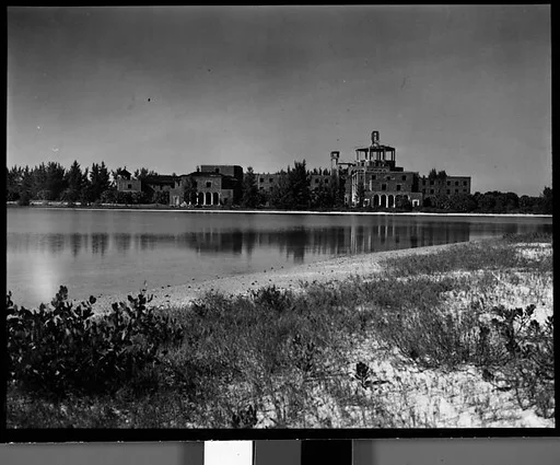 [Unfinished Italianate Revival Hotel on Coast, Florida]