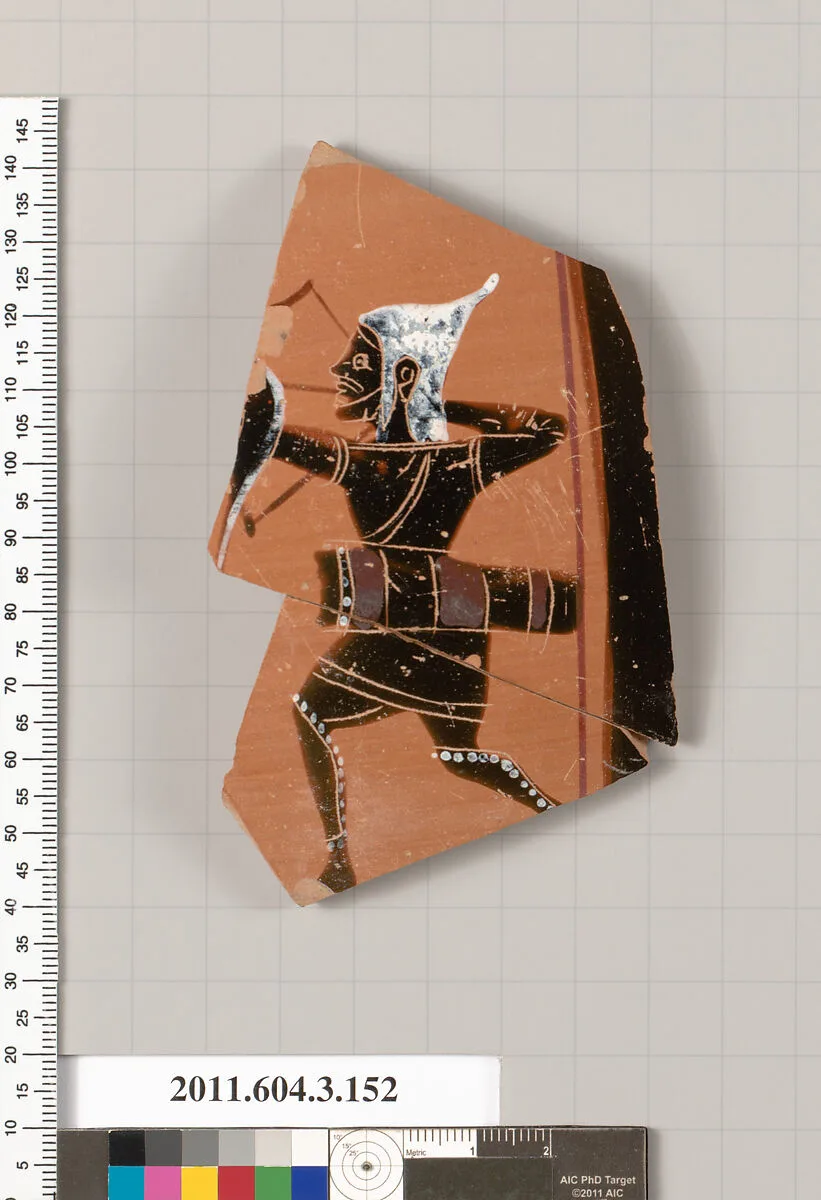 Terracotta fragment of an amphora (jar) — Unknown