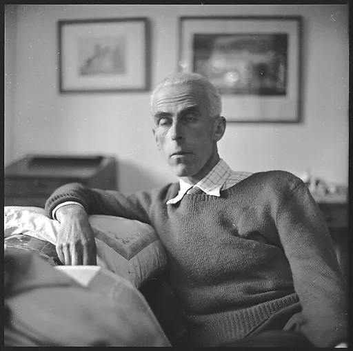 [48 Portraits of John Piper, Painter, in His Studio, England]
