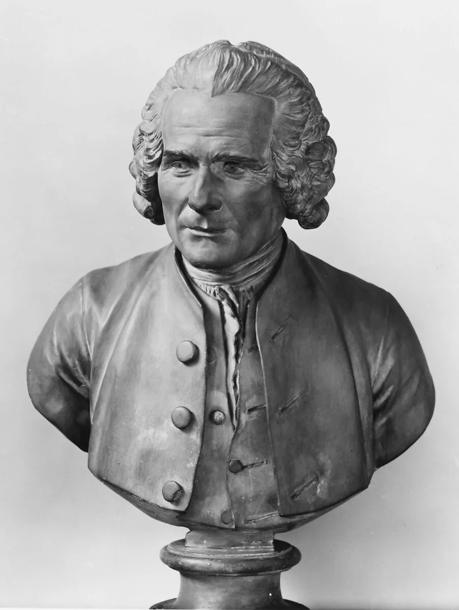 Jean Jacques Rousseau (1712–1778) — Jean Antoine Houdon