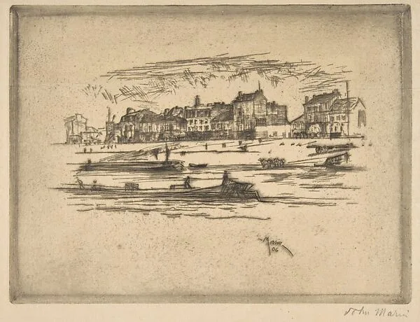 Near Quai D'Ivry — John Marin
