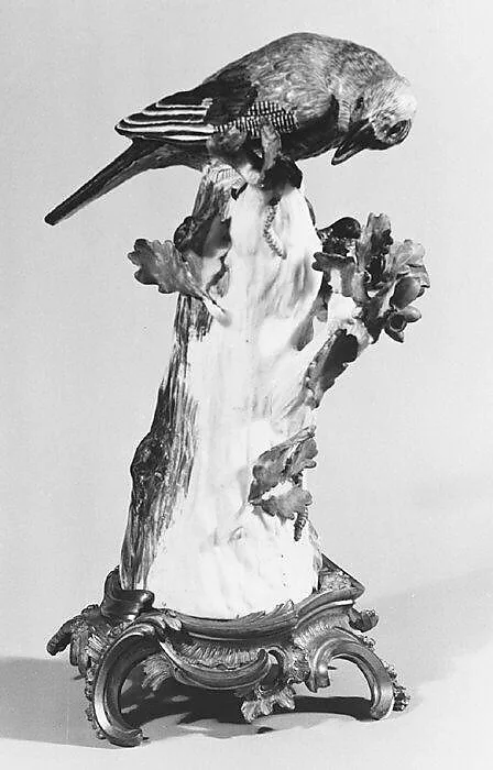 Jay (one of a pair) — Meissen Manufactory|Johann Joachim Kändler