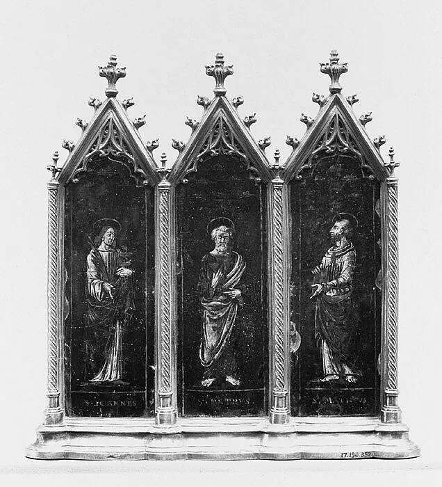 Triptych (one of a pair) — Unknown