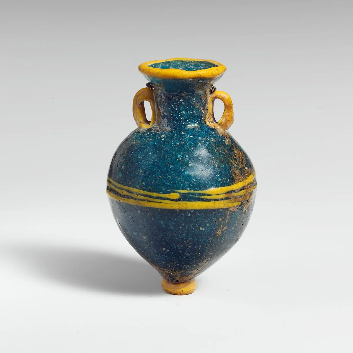Glass amphoriskos (perfume bottle) — Unknown