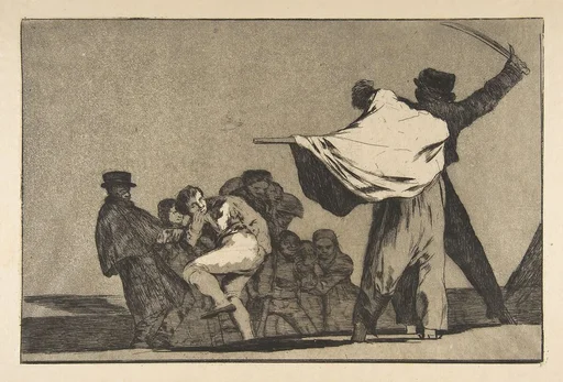 'Well-Known Folly' from the 'Disparates' (Follies / Irrationalities, Plate A)