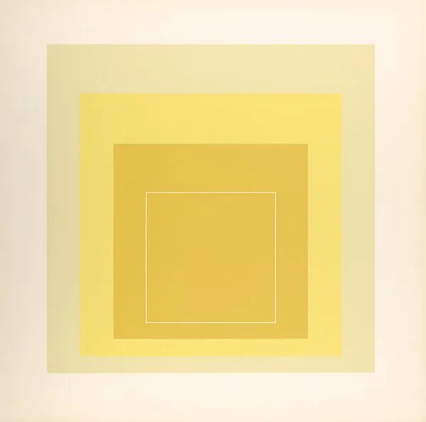 Proof for White Line Square series — Josef Albers|Gemini G.E.L.|Kenneth E. Tyler