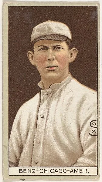 Joseph Benz, Chicago, American League, from the Brown Background series (T207) for the American Tobacco Company — American Tobacco Company