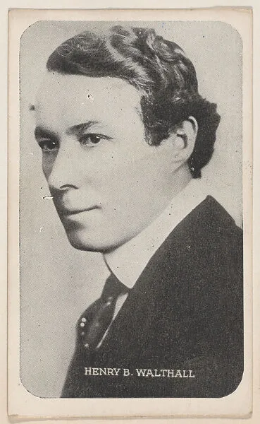 Henry B. Walthall from Kromo Gravure "Leading Moving Picture Stars" (W623) — Kromo Gravure Photo Company, Detroit, Michigan