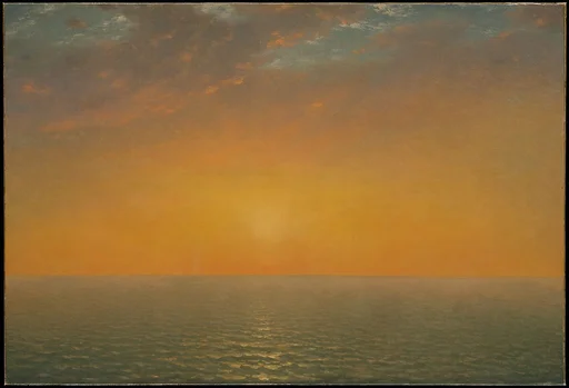 Sunset on the Sea