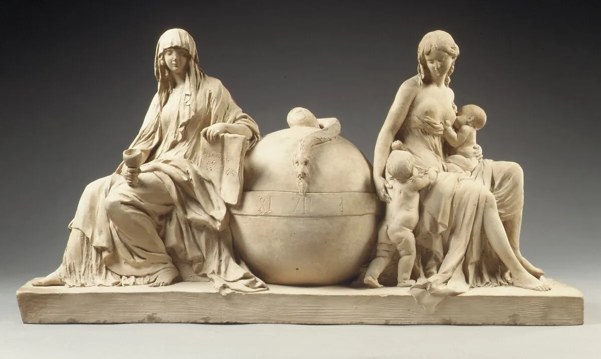 Faith and Charity — Félix Lecomte