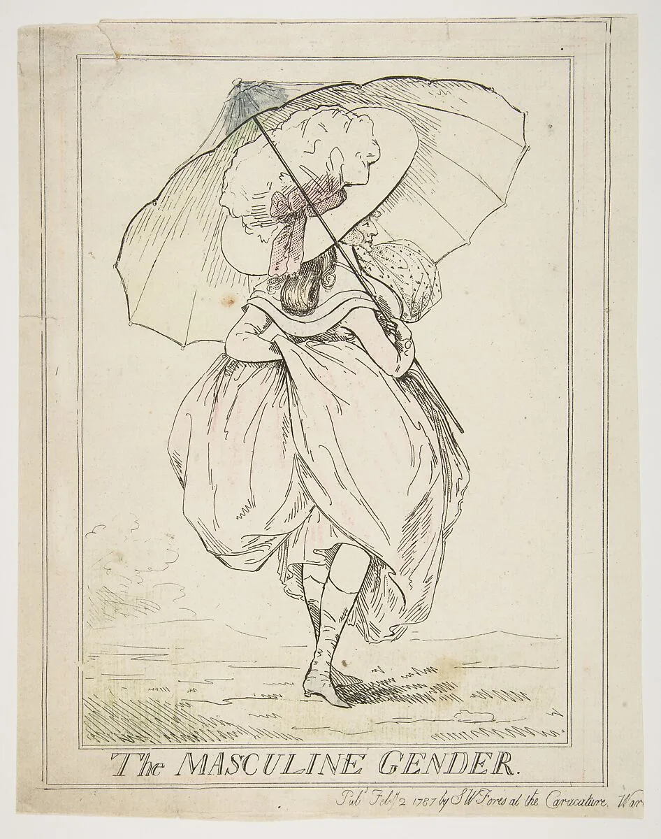 The Masculine Gender — Henry Kingsbury|S. W. Fores