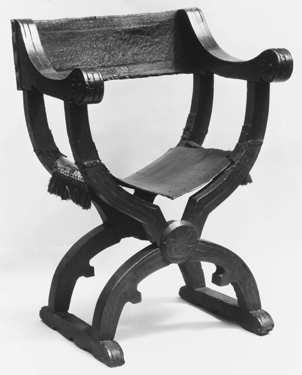 Folding armchair — Unknown