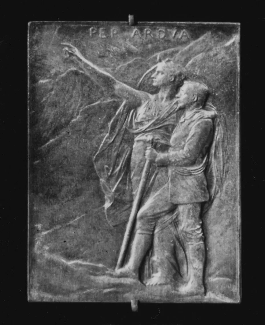 For the French Alpine Club — Louis-Oscar Roty