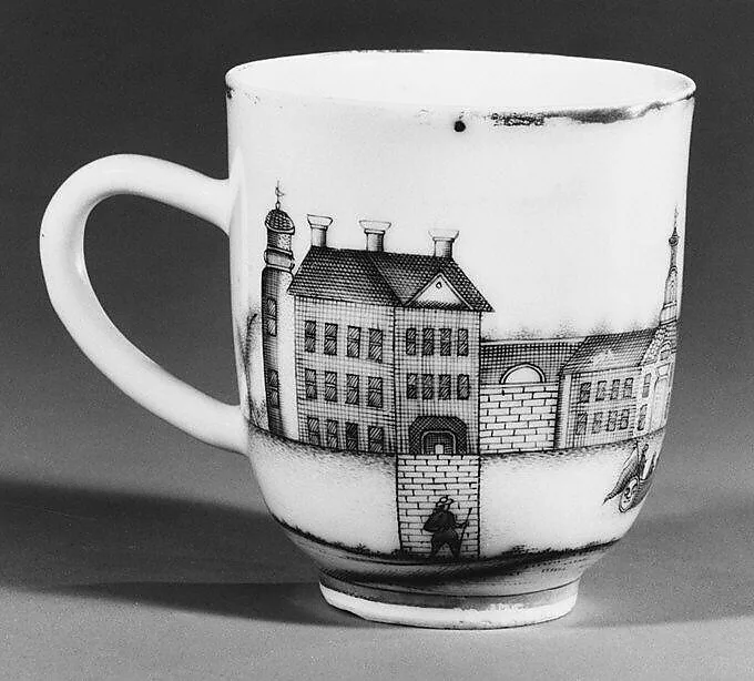 Cup and saucer — Unknown