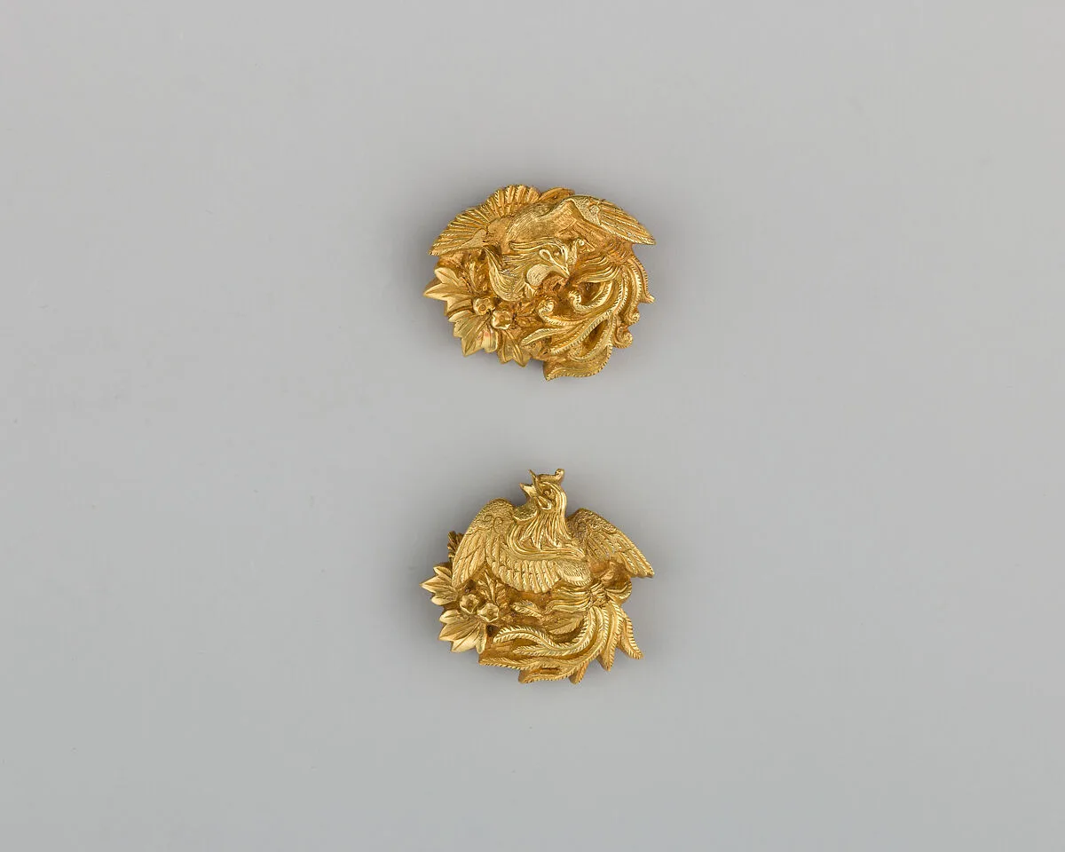 Pair of Sword-Grip Ornaments (Menuki) — Unknown