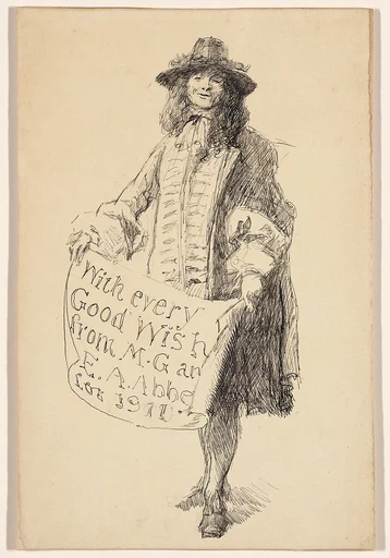 Man Holding a Scroll