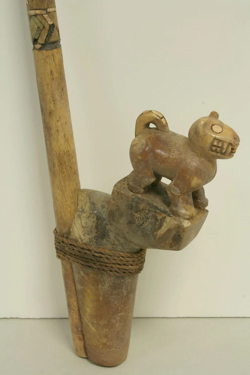 Spear Thrower with Feline — Unknown