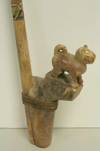 Spear Thrower with Feline