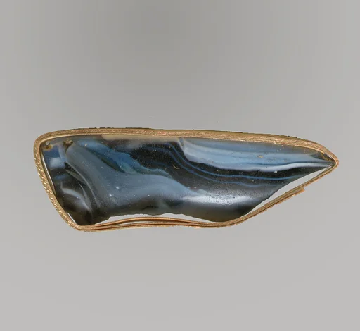 Glass mosaic dish fragment