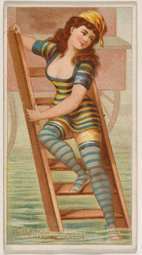 St. Clement, Channel Islands, from the Surf Beauties series (N232), issued by Kinney Bros. — Kinney Brothers Tobacco Company