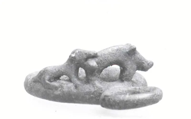 Harness ring or buckle — Unknown