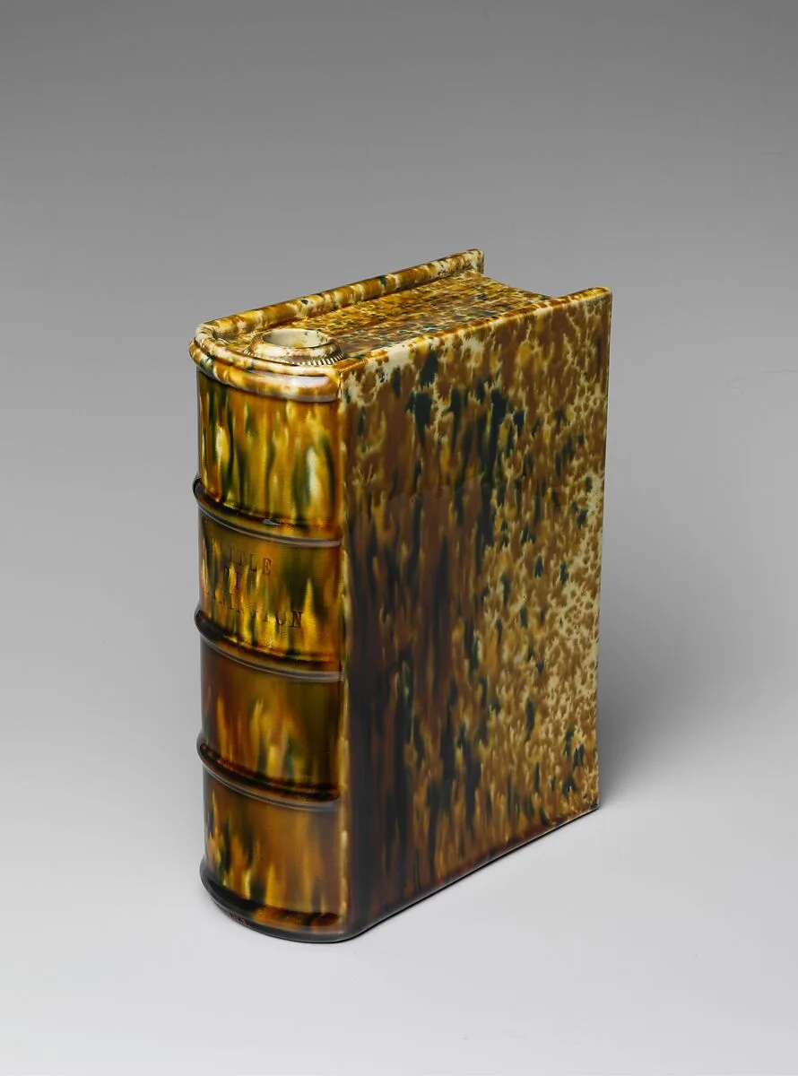 Flask — United States Pottery Company