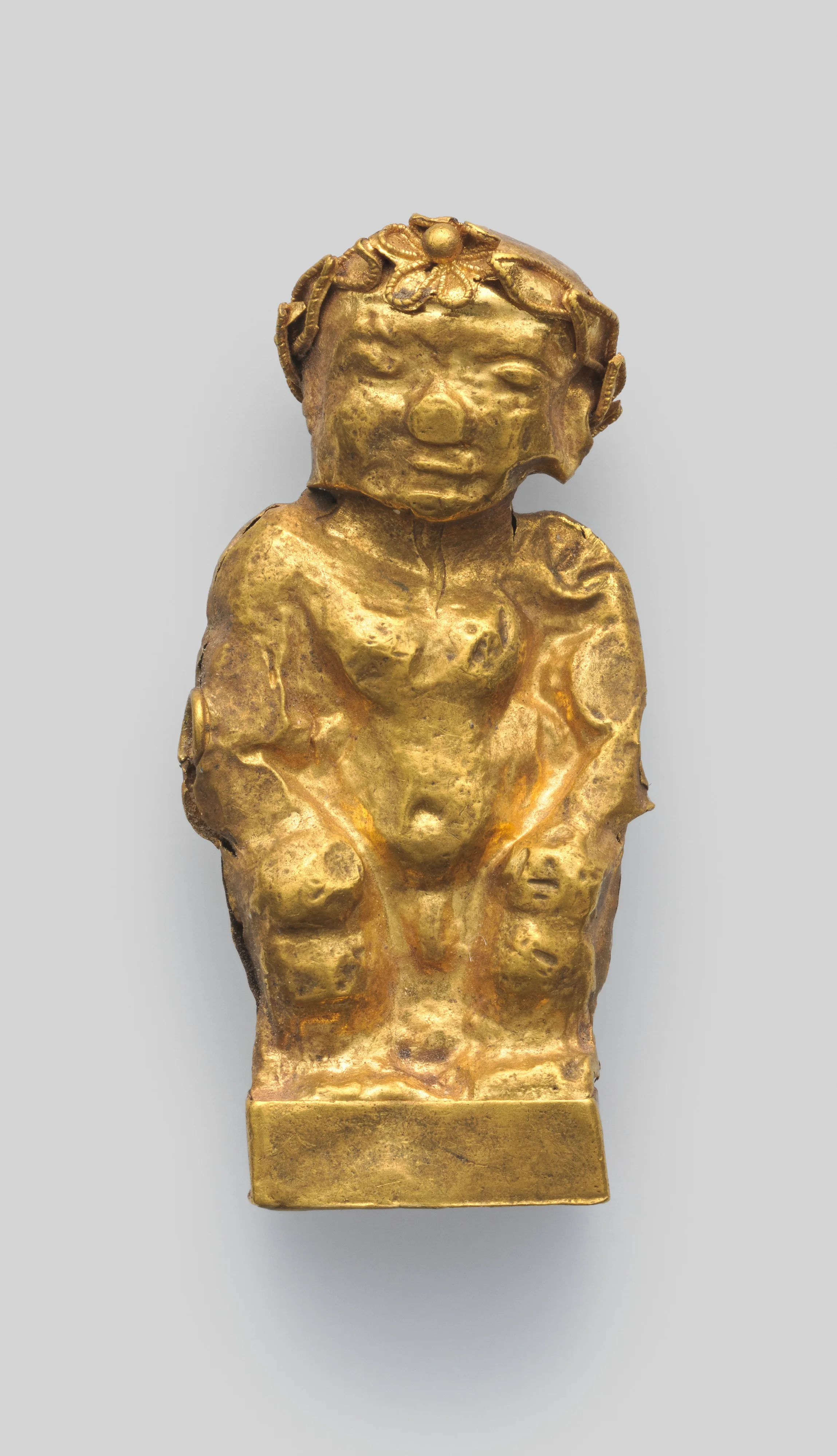 Pendant: Eros (?) wearing diadem with rosette over the forehead — Unknown