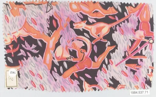 Textile sample, from the ¦Franko Prints¦ series