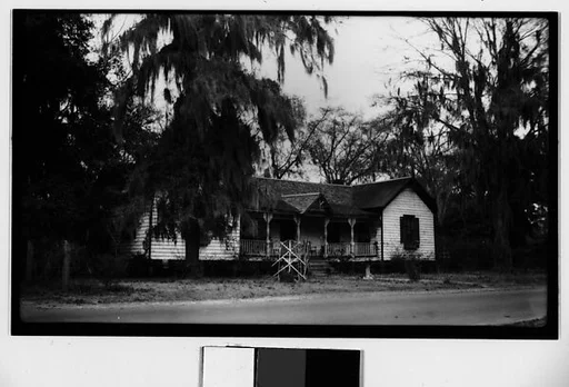 [Wooden House with Porch, Southeastern U.S.]