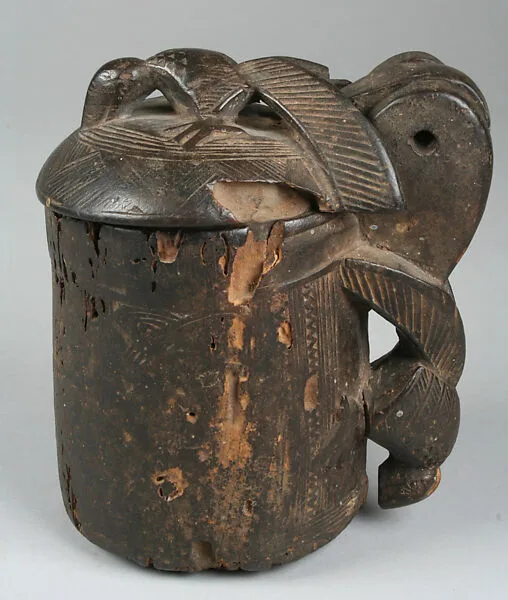 Lidded Vessel: Birds — Unknown