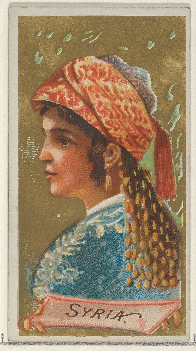 Syria, from the Types of All Nations series (N24) for Allen & Ginter Cigarettes — George S. Harris & Sons|Allen & Ginter