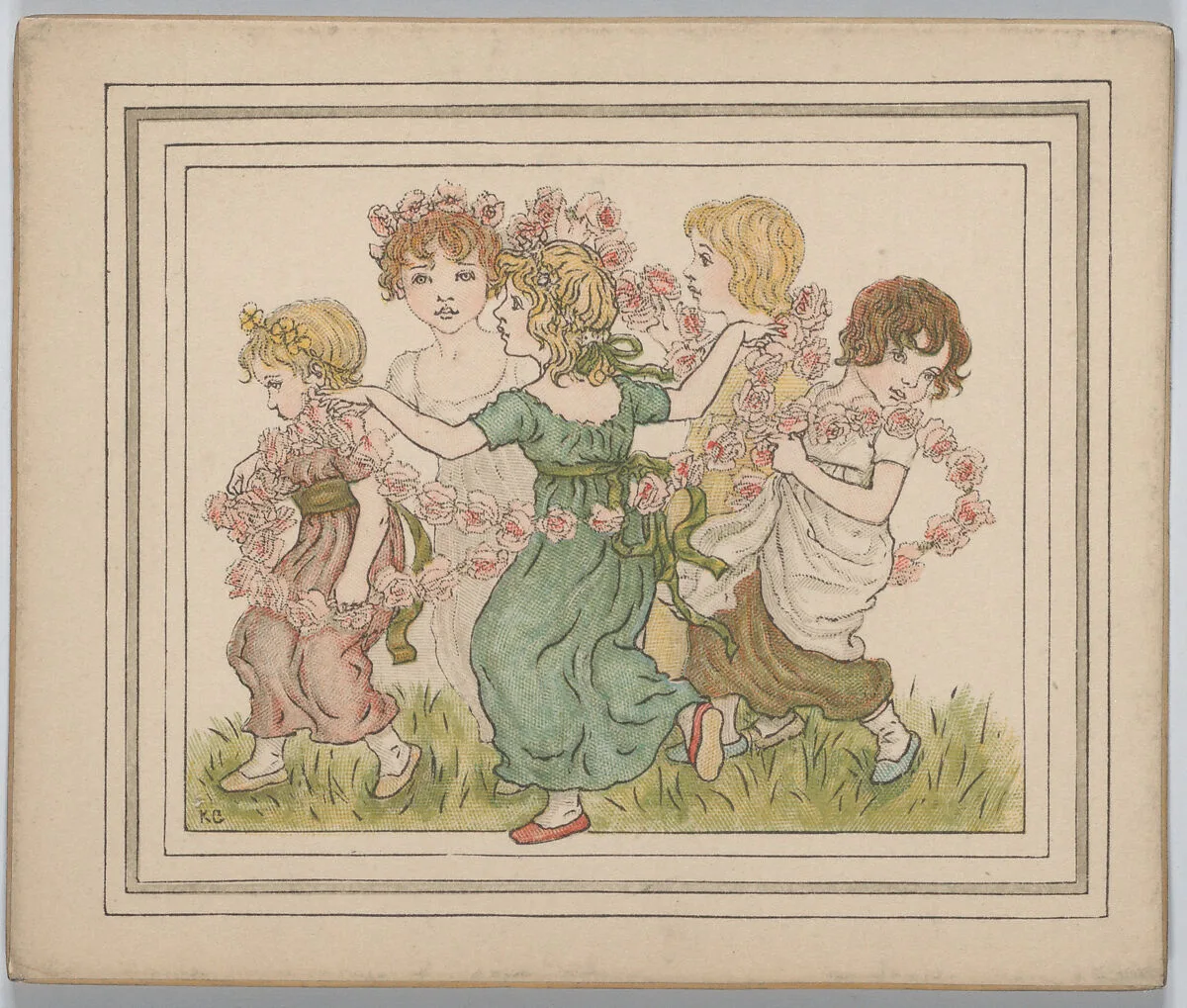 Valentine — Kate Greenaway