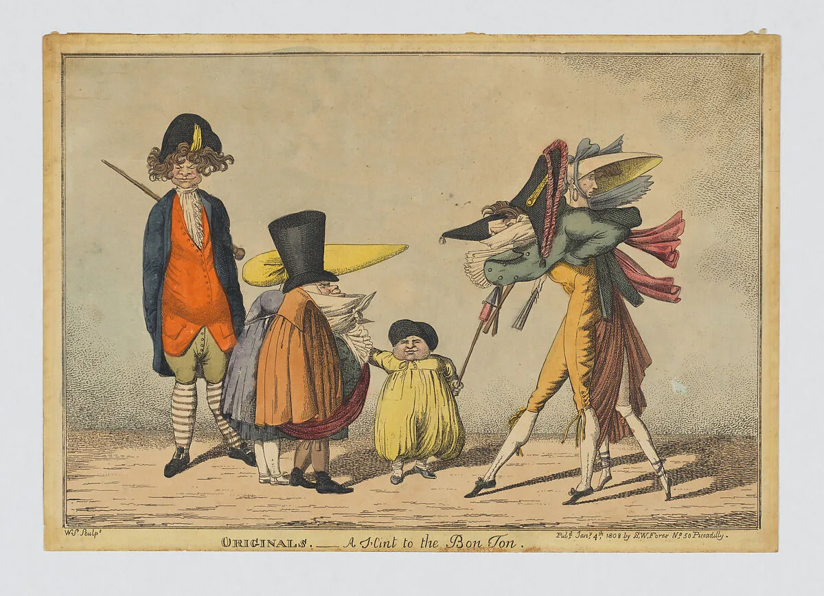 Originals–A Hint to the Bon Ton — Charles Williams|S. W. Fores