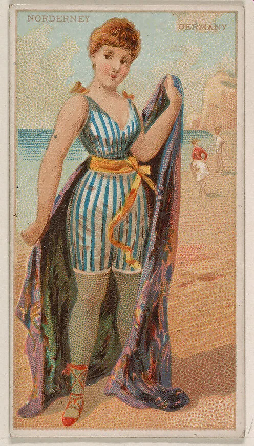 Norderney, Germany, from the Surf Beauties series (N232), issued by Kinney Bros. — Kinney Brothers Tobacco Company