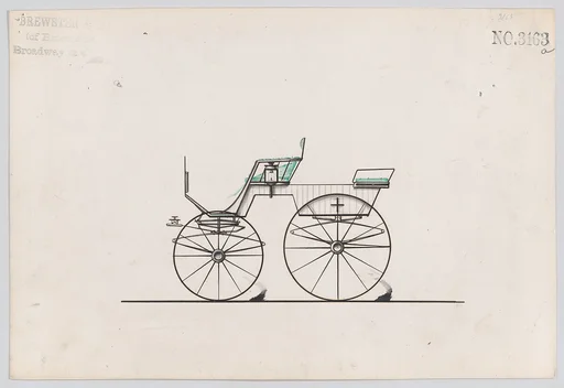 Design for T-Cart, no. 3163a