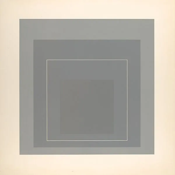 Proof for White Line Square series — Josef Albers|Gemini G.E.L.|Kenneth E. Tyler