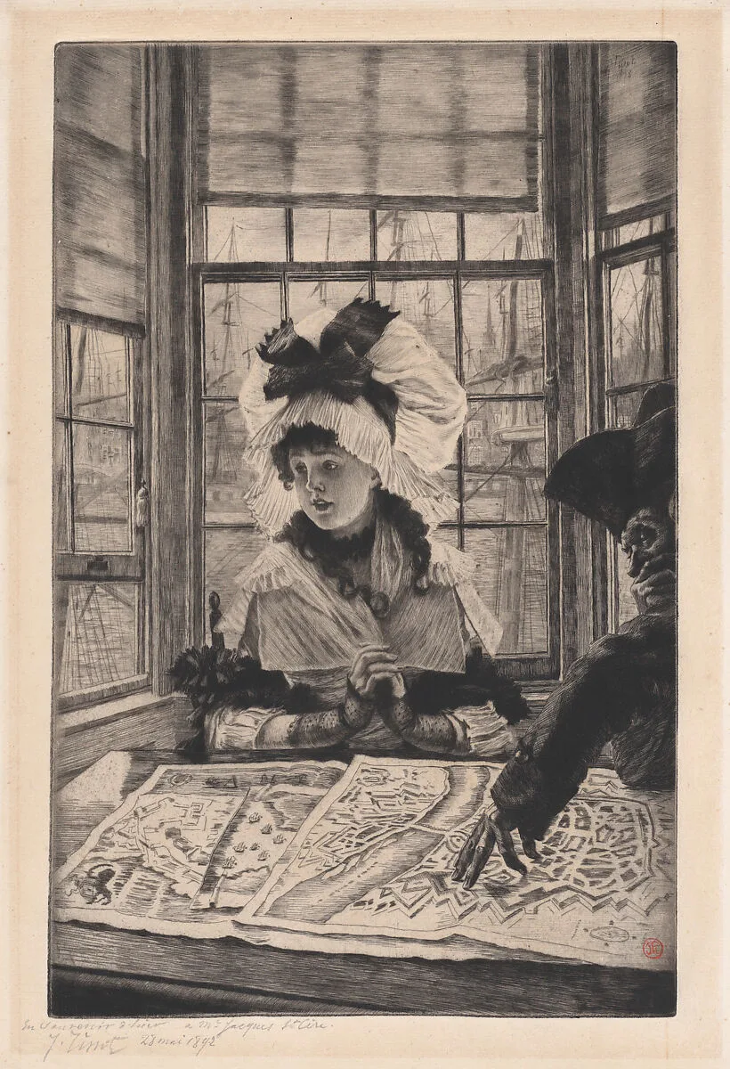 An Uninteresting Story — James Tissot